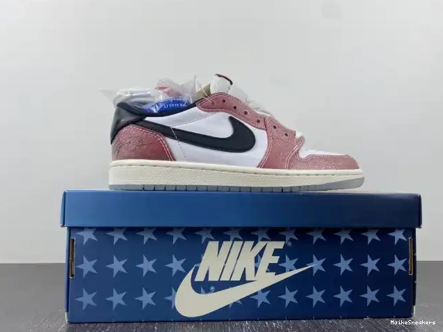 MaikeSneakers ROOM 'RED BLACK' JORDAN OG TROPHY LOW AIR FN0432-017 1 X 0421